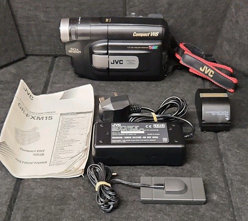 Jvc fxm15 vhsc - vhsc, camcorder