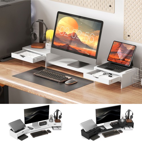 Adjustable dual monitor stand - dual,
