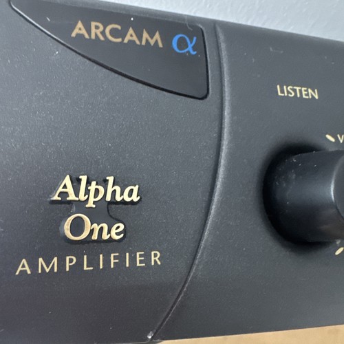 Arcam alpha one stereo - alpha,