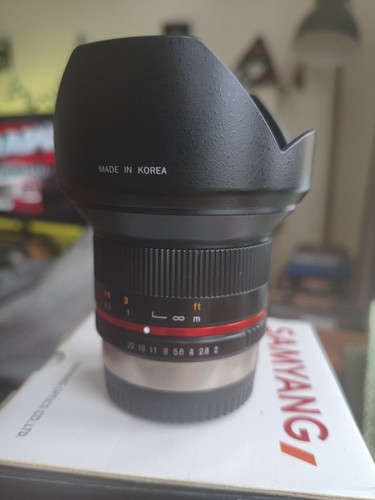 Samyang 12mm cs ncs - f/2.0,