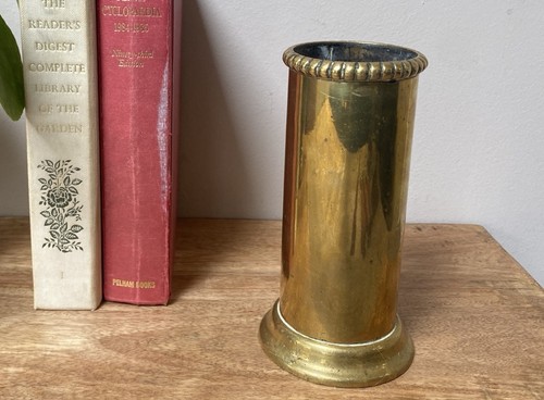Vintage brass shell - vintage, case