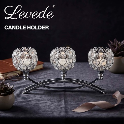 Levede candle holders arms - candle,