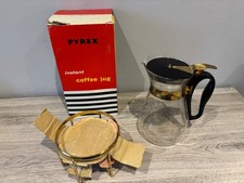 Vintage Pyrex Instant Coffee Jug Pot No. 21 - With Box