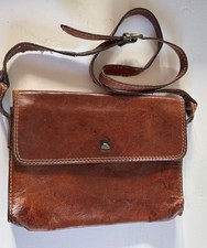 The Bridge shoulder/cross body brown leather handbag
