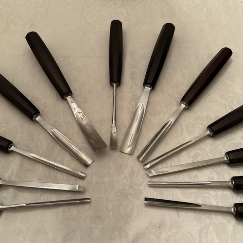 Gouge carving set case - carving, w/