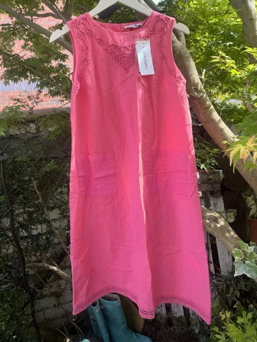 Alice collins pink linen - pink,