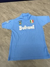 Maglia MARADONA NAPOLI BUITONI 10 1987/88 Lanetta Calcio Vintage
