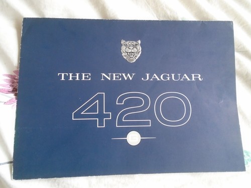 Jaguar 420g brochure undated - brochure,