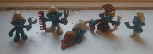 Smurfs toy figures see - smurfs,