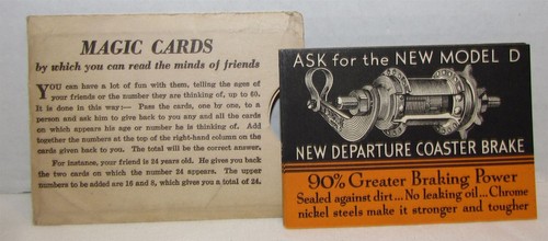 New departure coaster - new,