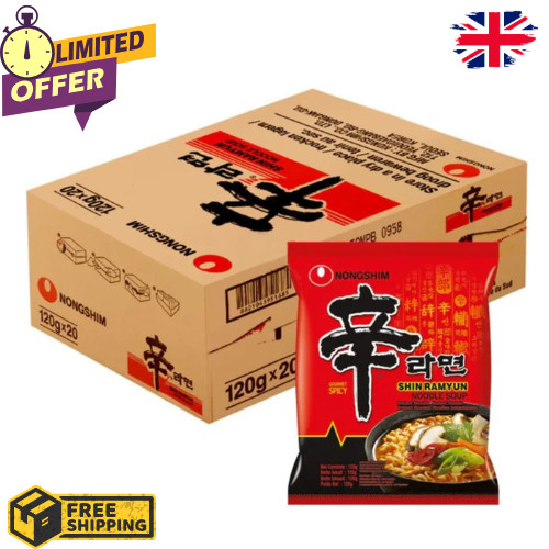 Nong shim shin ramyun spicy - shin,