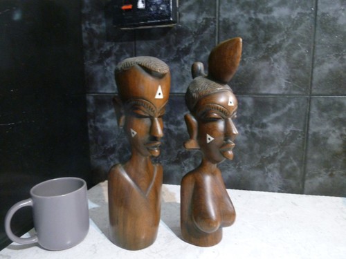 Vintage tribal busts - vintage,