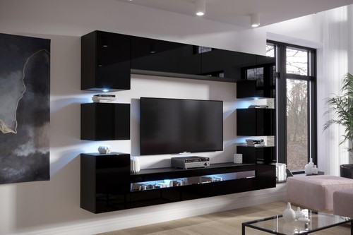 Modern living room - modern, furniture