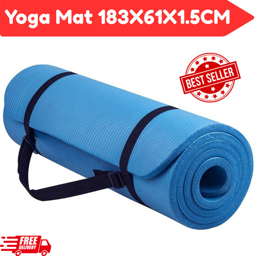 Yoga mat 15mm thick - 15mm, nbr