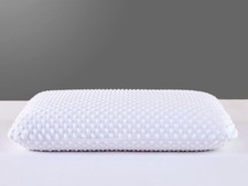 Hypoallergenic Breathable 100% Natural Latex Pillow | Removable & Washable Cover