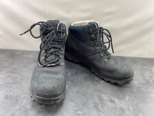 The Brasher Boot Co Mens Shoes Blue Black 9.5M Leather Fell Master GTX Boots