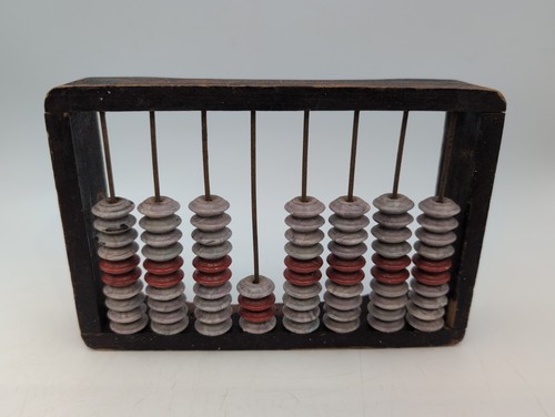 Vintage wooden abacus - vintage, counting