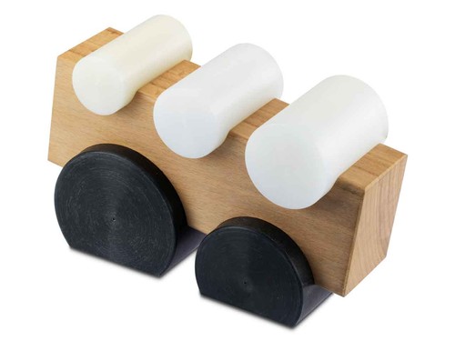 Wooden bending swage block - wooden,