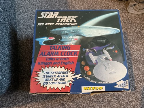 Star trek talking alarm - talking, clock