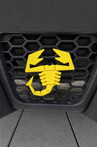 Fiat abarth rear - rear, diffuser