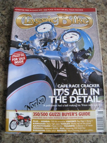 Classic bike magazine - magazine, 2002