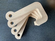 4 x 18mm Marine Ply Fender Hanging Hook Narrowboat / Fender Hook