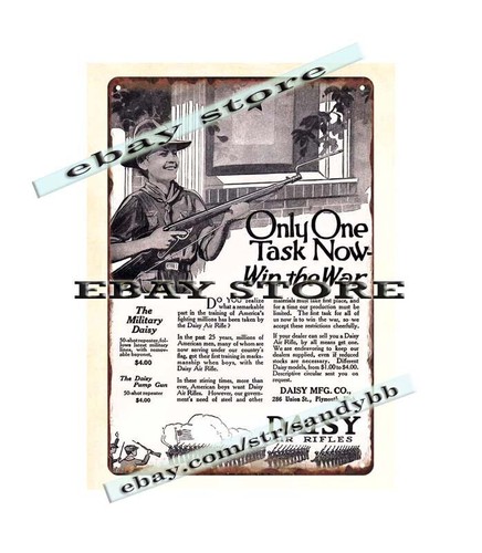1918 airgun air - air, tin