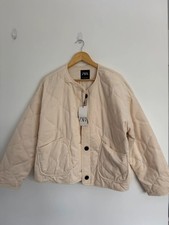 Zara quilted jacket cream new with tags