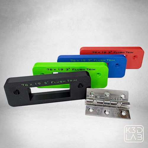 Door hinge router template - door,