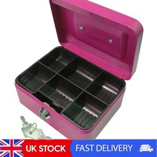 Portable 6 Inch Pink Lockable