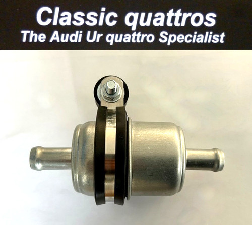 Fuel pre filter clamp - filter, s/s