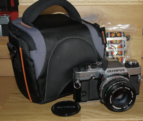Olympus slr film camera - olympus,