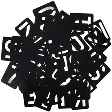  Symbol Numbers Craft Stencils Letter Hollow Letters for Painting