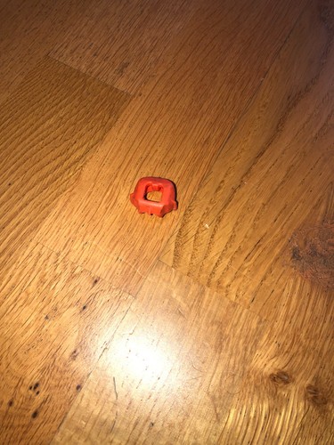 Nail gun nose tip - nose, rubber