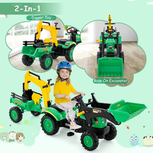 In1 kids ride excavator - in1,