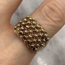 9 ct Gold Keeper Ring 375 9k