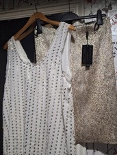 gold skirt biba s16 new and a