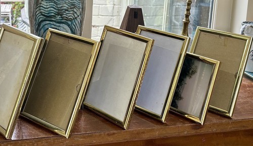 Set gold vintage photo - vintage,
