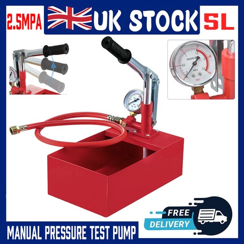 Water pressure test pump - water,