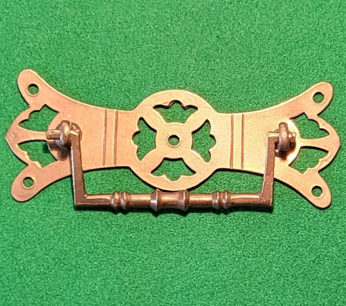 Edwardian cast brass fixed