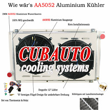 3 Row Aluminum Radiator+Fan+Relay For Subaru Impreza WRX GC8 STI 2.0L 92-99