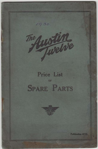 Austin twelve original - twelve, 12