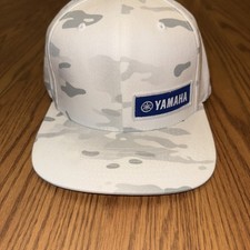 Factory Effex Yamaha Camo Snapback Hat  Mens White