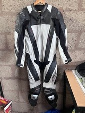 RST Pro Series 1 peice Leathers - Black & White - 42
