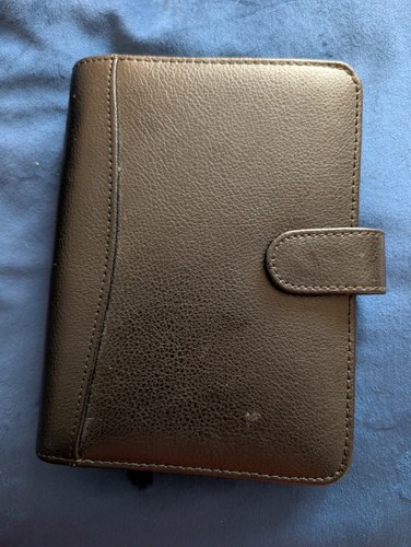 Smythson black leather - smythson,