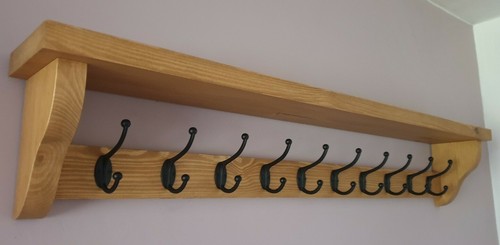 Coat rack with - coat,