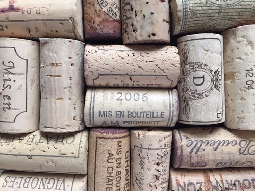 Natural used wine corks - natural,