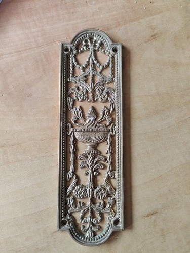 Brass door finger - door,