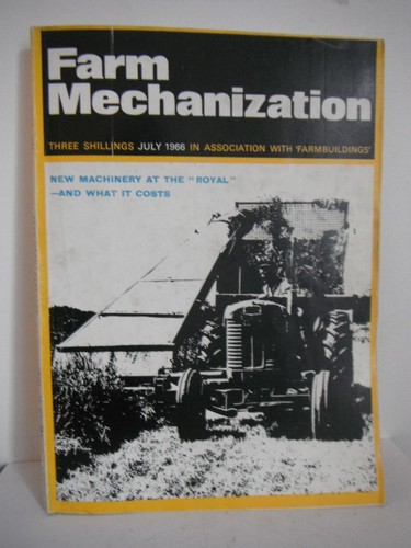 1966 farm mechanisation - 'farm, mechanisation'