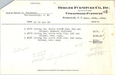 1924 Berger Furniture Co